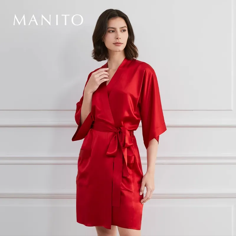 MANITO Short Sleep Robe Women's-2