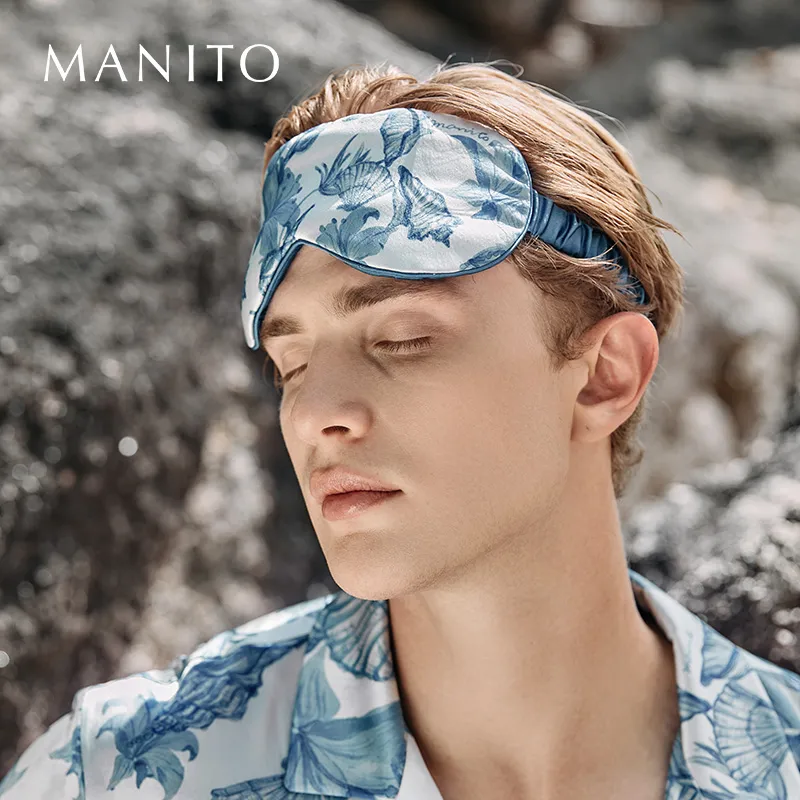 MANITO Mulberry Silk Eye Mask For Nap And Sleep-2