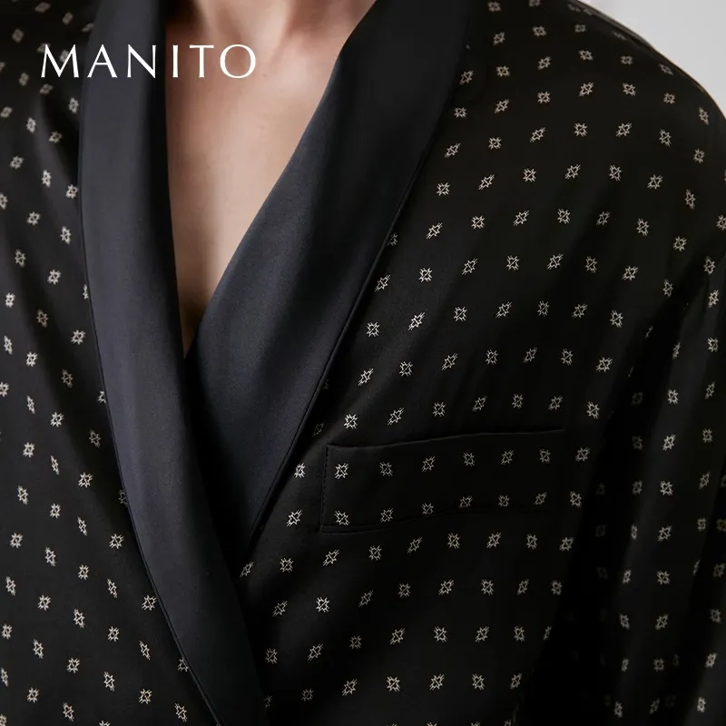 MANITO Men Bath Robes-4