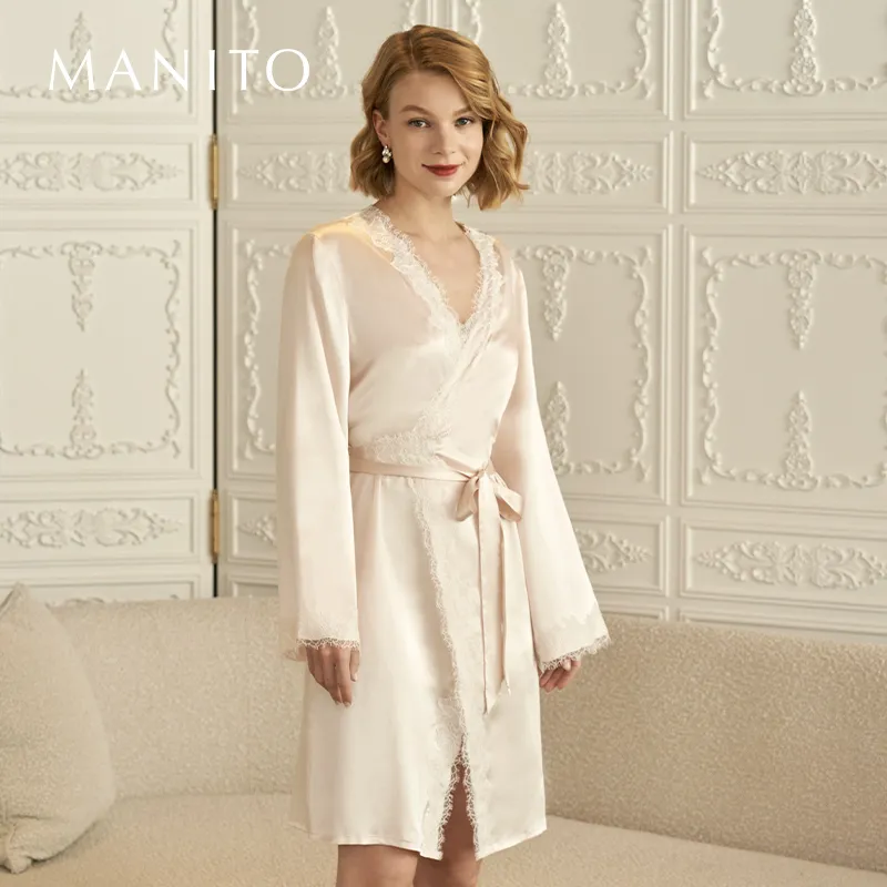 MANITO Women's Bath Robes-4