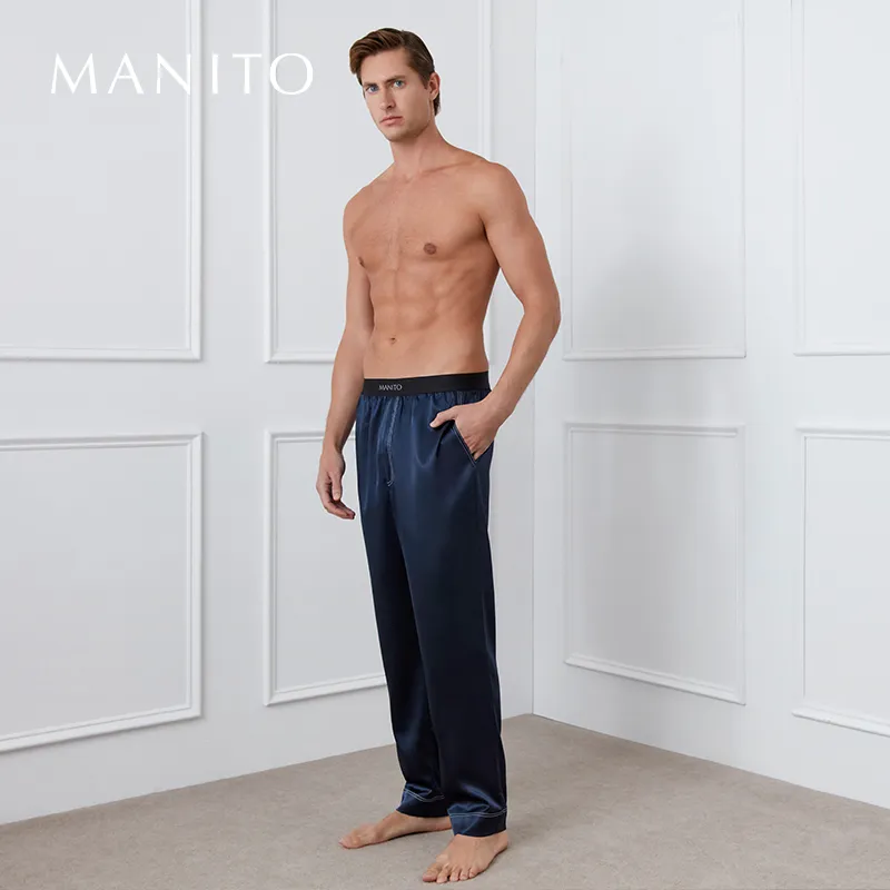 MANITO Men Pajama Pants-8