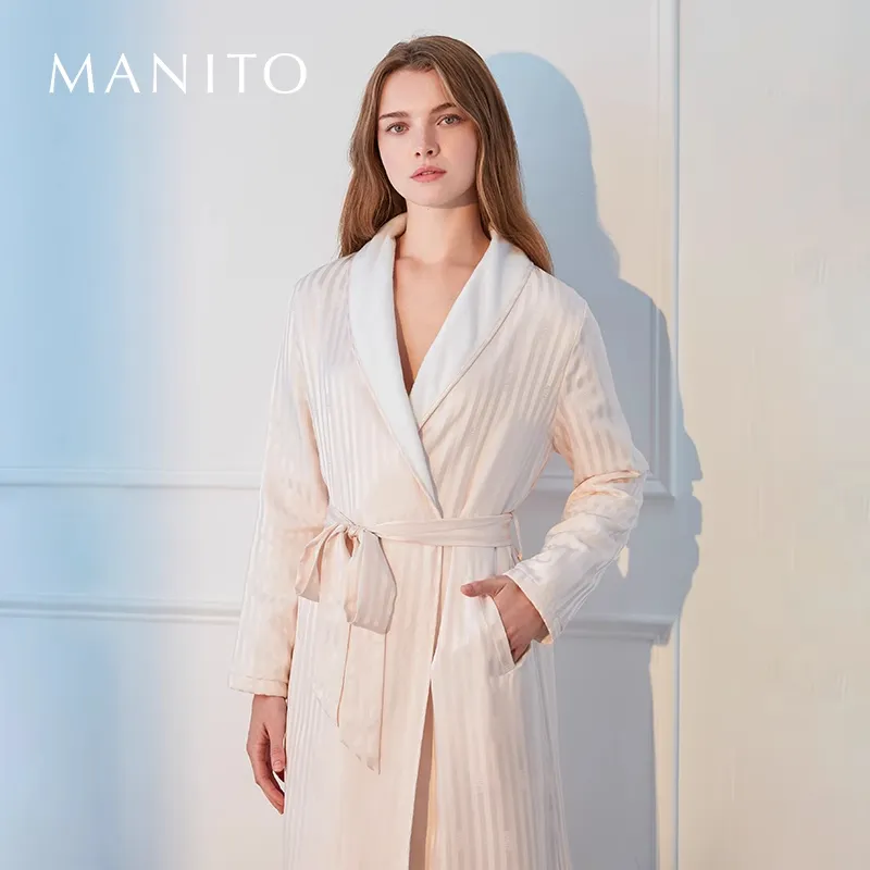 MANITO Women's Bath Robes-4