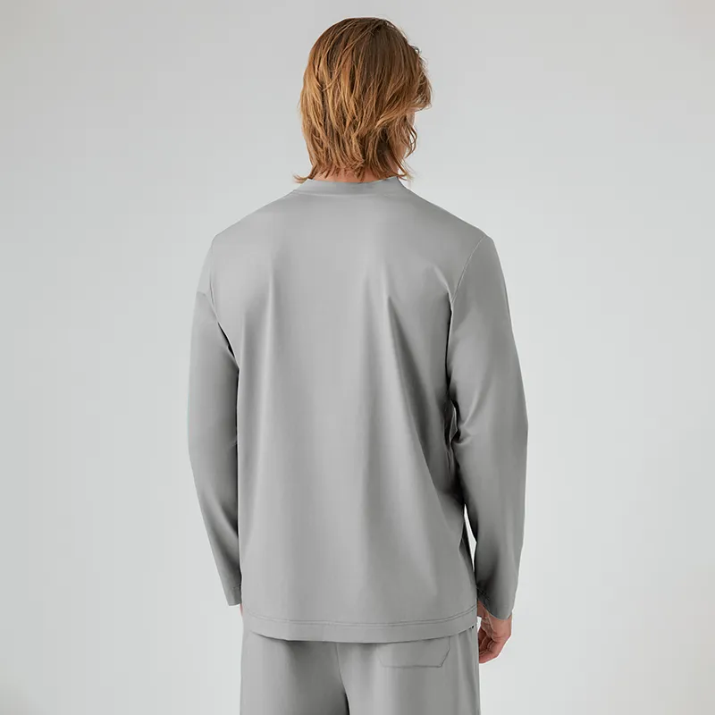 MANITO Men Pajama Tops-6