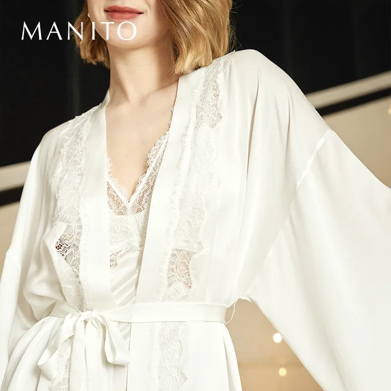MANITO Women's Bath Robes-4