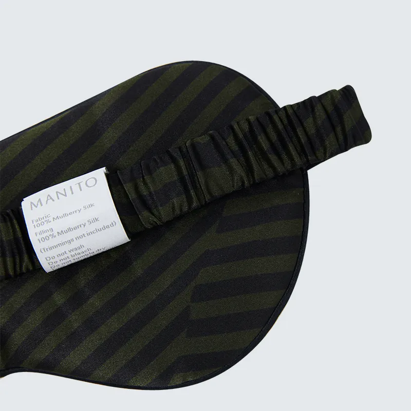 MANITO 100% Mulberry Silk Eye Mask Shading Skin Friendly Sleep-3