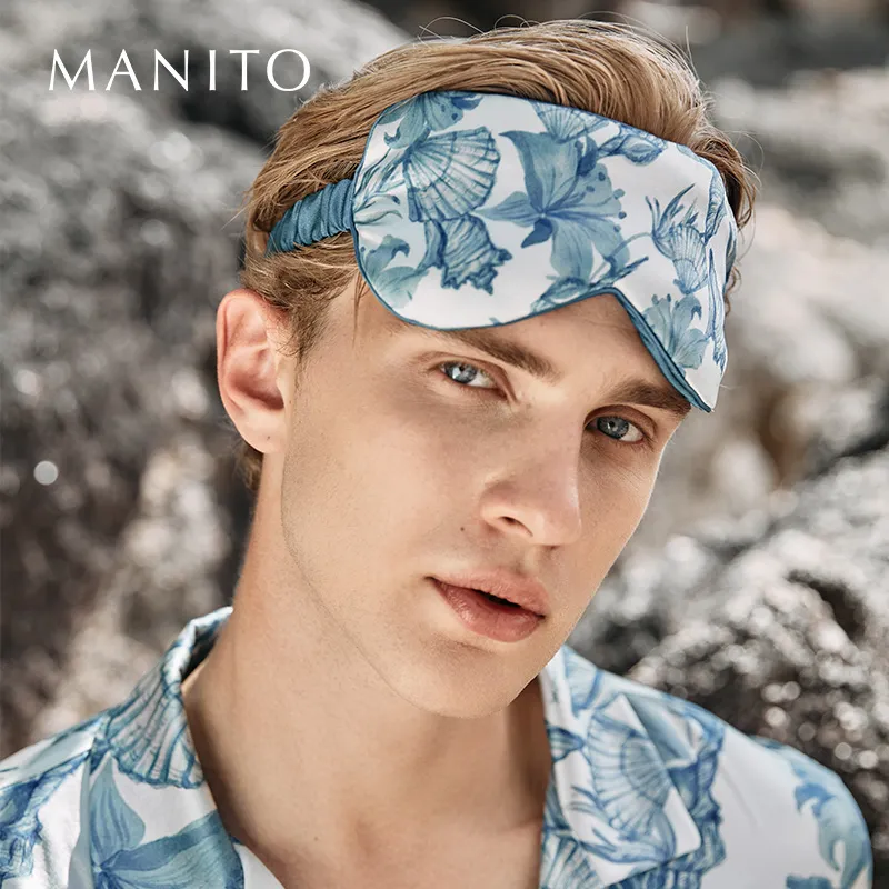 MANITO Mulberry Silk Eye Mask For Nap And Sleep-1
