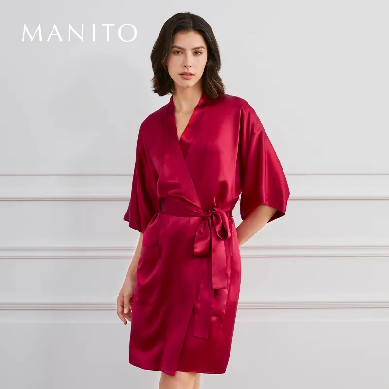 MANITO Short Sleep Robe Women's-1