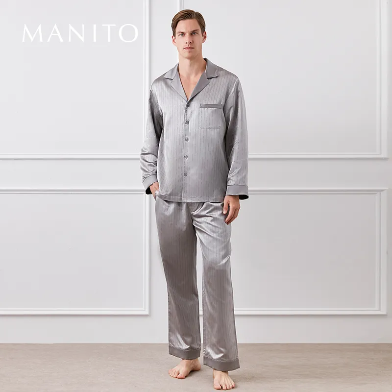MANITO Men Pajama Sets-5