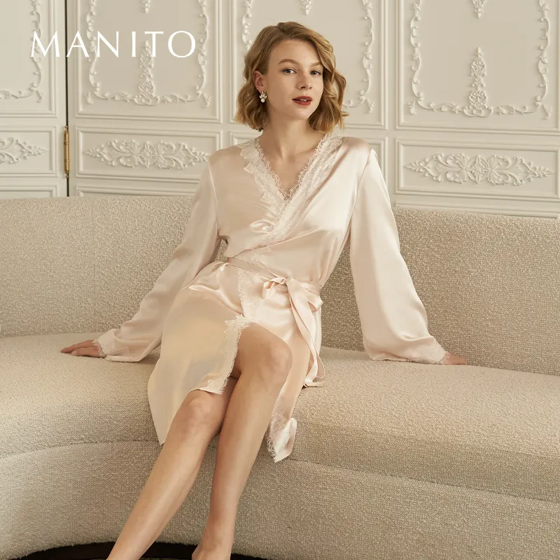 MANITO Women's Bath Robes-1