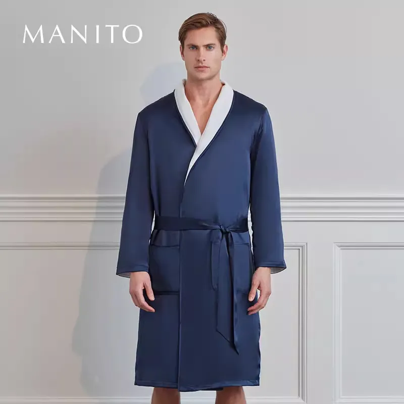 MANITO Men Bath Robes-1