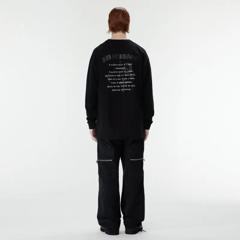 PILOTDRAGON FW24 Sweatshirt Unisex Black-2