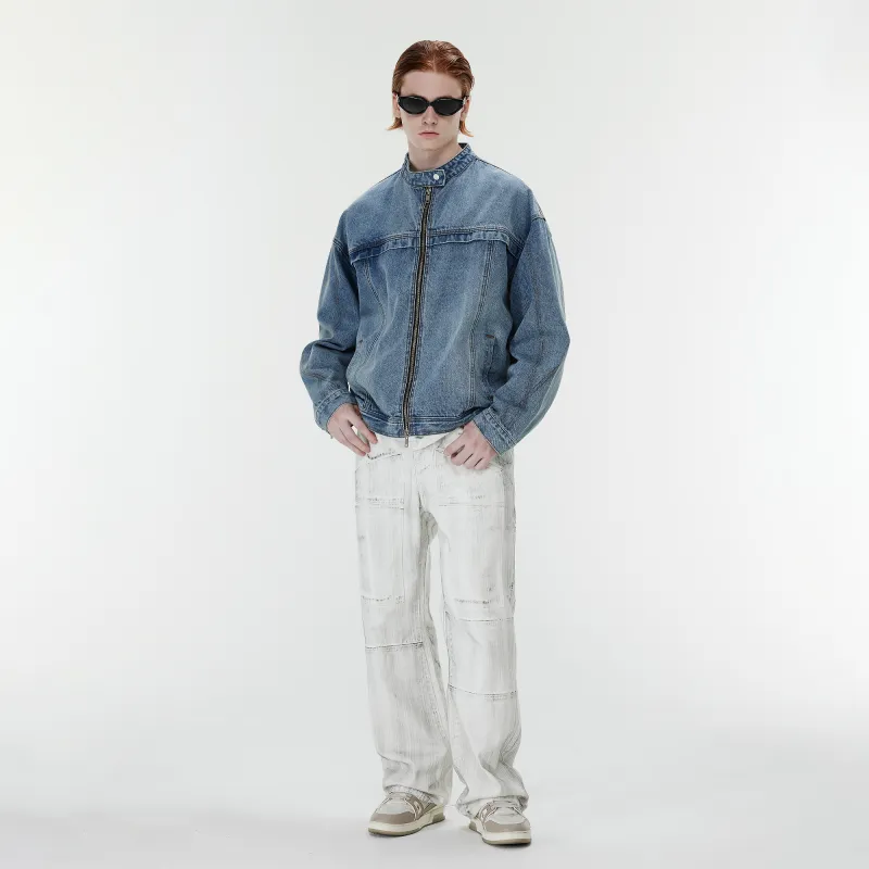 PILOTDRAGON P&D 24FW Denim Jacket Unisex Blue-5