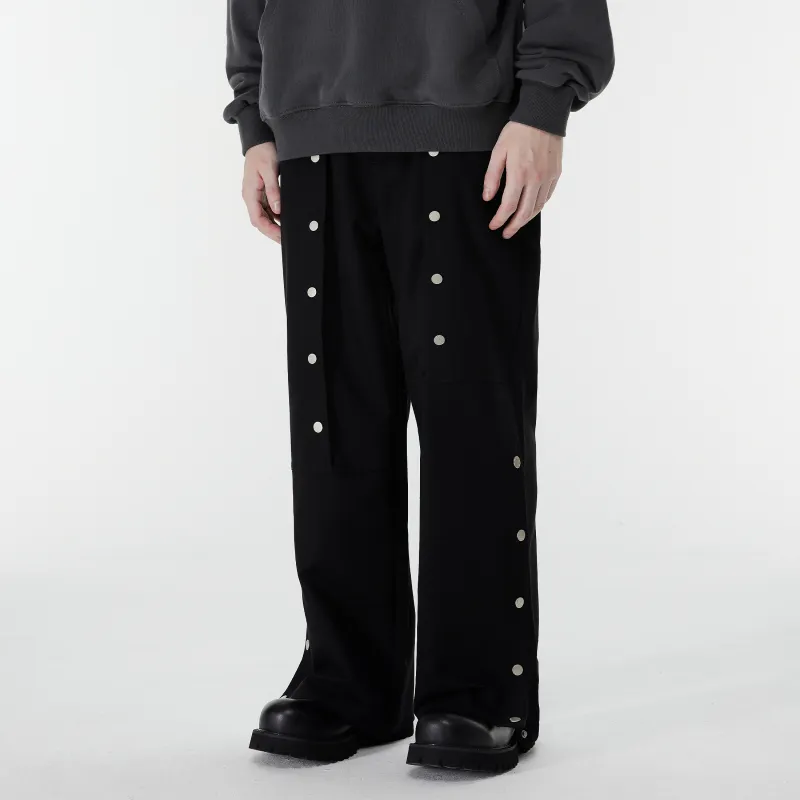 PILOTDRAGON P&D 24FW Casual Pants Unisex Black-3
