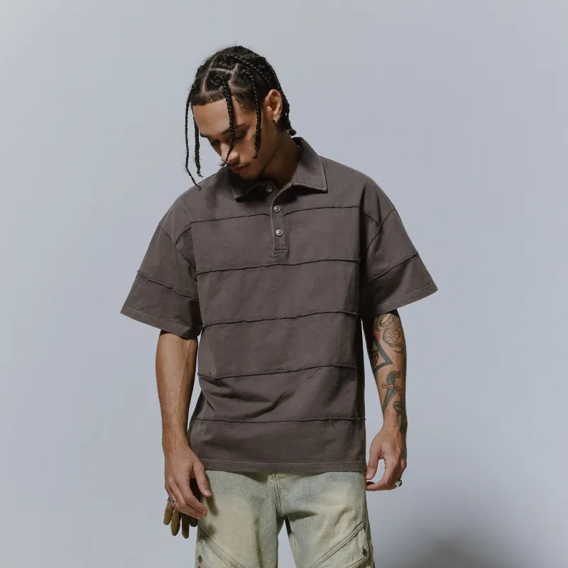 PILOTDRAGON Polo Shirt Unisex Gray-3
