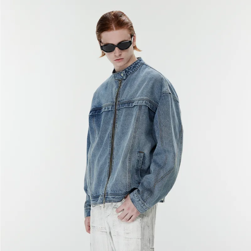 PILOTDRAGON P&D 24FW Denim Jacket Unisex Blue-3