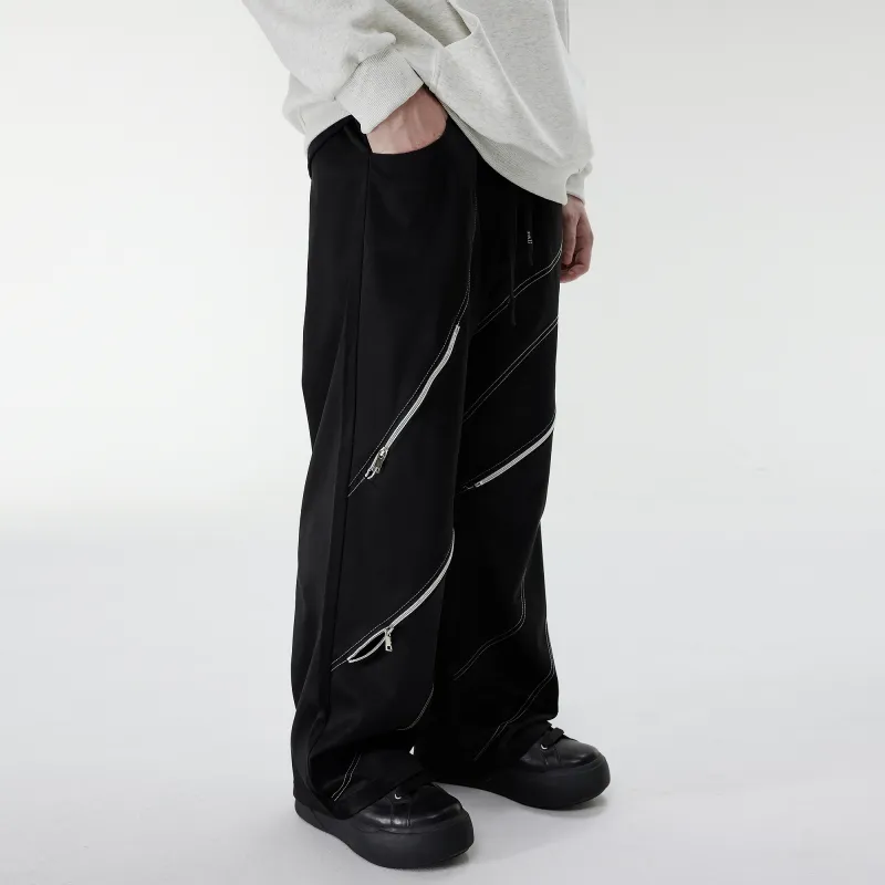 PILOTDRAGON P&D 24FW Casual Pants Unisex Black-4