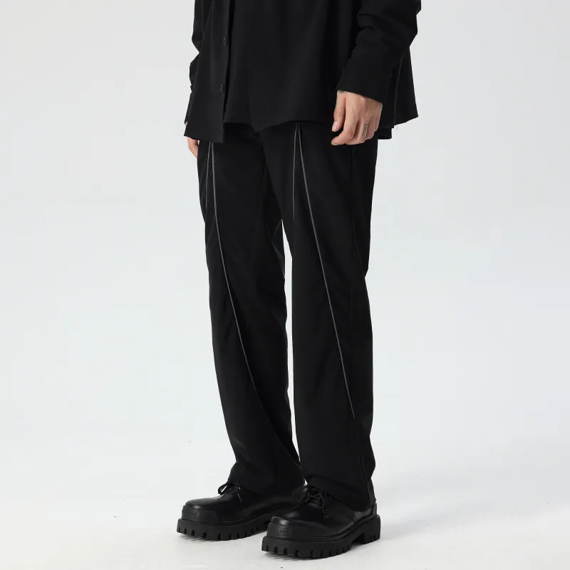 PILOTDRAGON Casual Pants Unisex Black-3