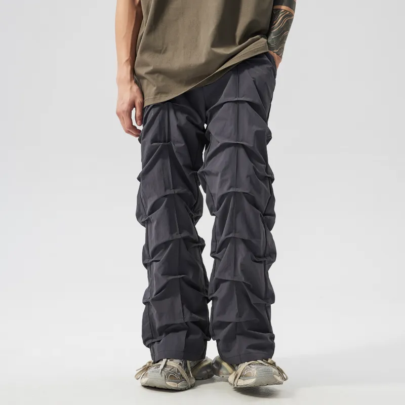 PILOTDRAGON P&D 24FW Casual Pants Unisex Black-2