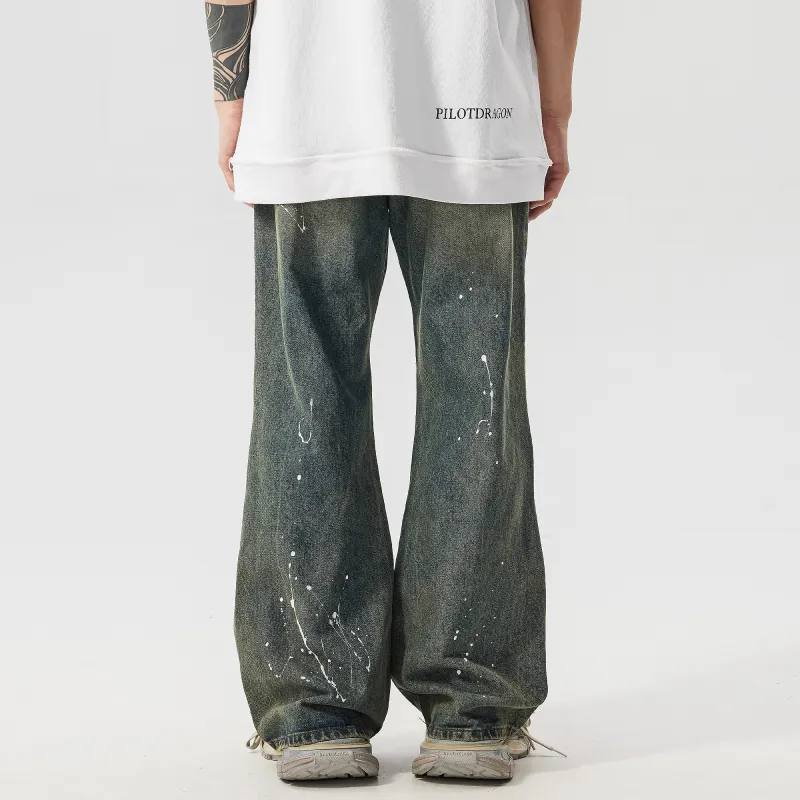 PILOTDRAGON Jeans Unisex Blue-5