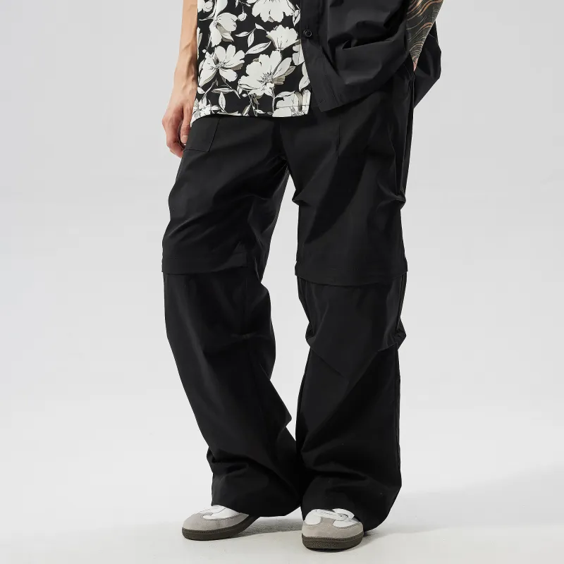 PILOTDRAGON Casual Cargo Pants Unisex Black-5