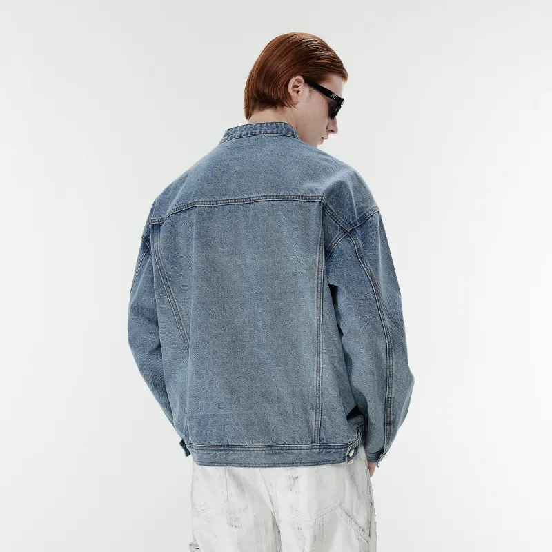 PILOTDRAGON P&D 24FW Denim Jacket Unisex Blue-4