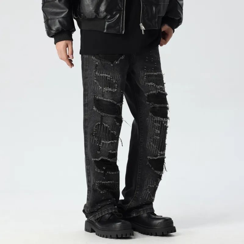 PILOTDRAGON Jeans Men Black-2