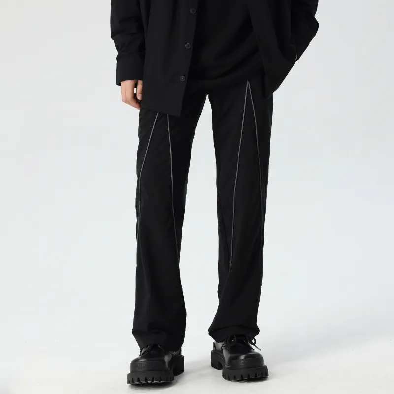 PILOTDRAGON Casual Pants Unisex Black-2
