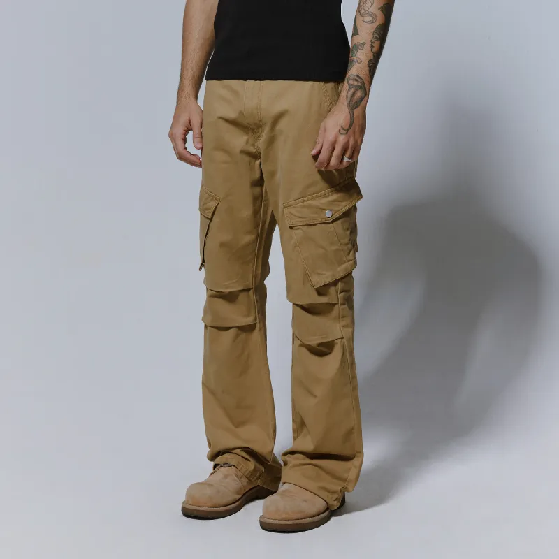 PILOTDRAGON SS25 P&D Jeans Unisex Khaki-4