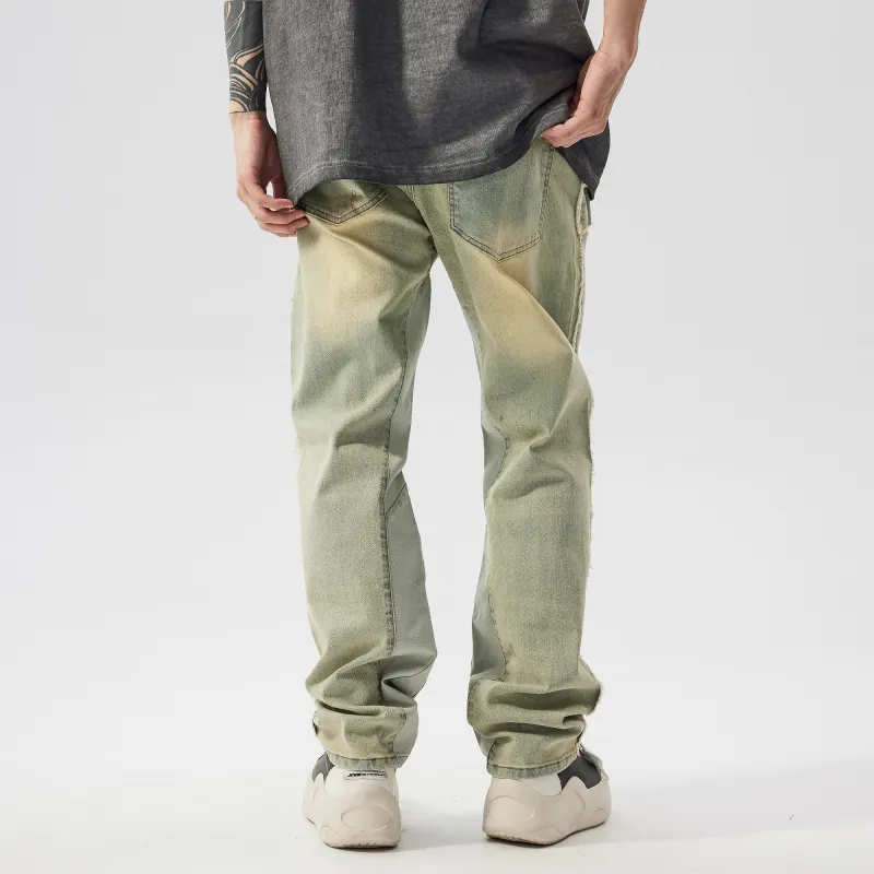 PILOTDRAGON Distressed Jeans Unisex-4