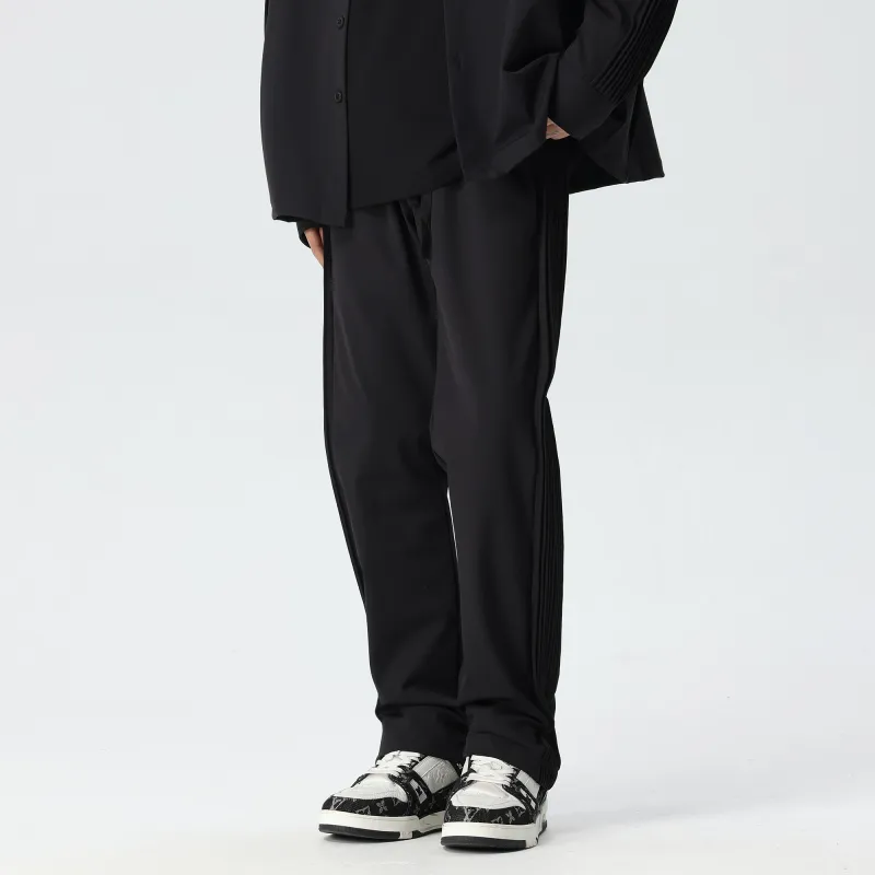 PILOTDRAGON Casual Pants Unisex Black-3