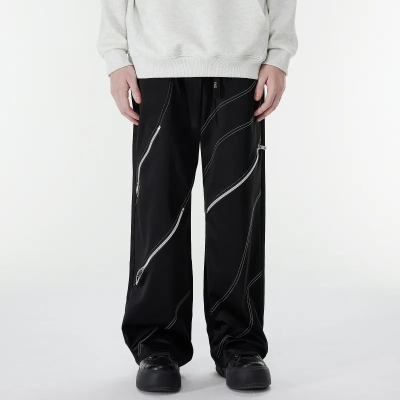 PILOTDRAGON P&D 24FW Casual Pants Unisex Black-2