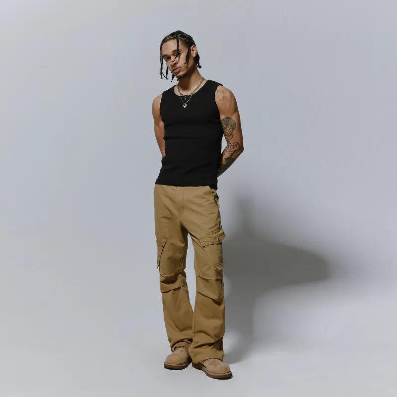 PILOTDRAGON SS25 P&D Jeans Unisex Khaki-6
