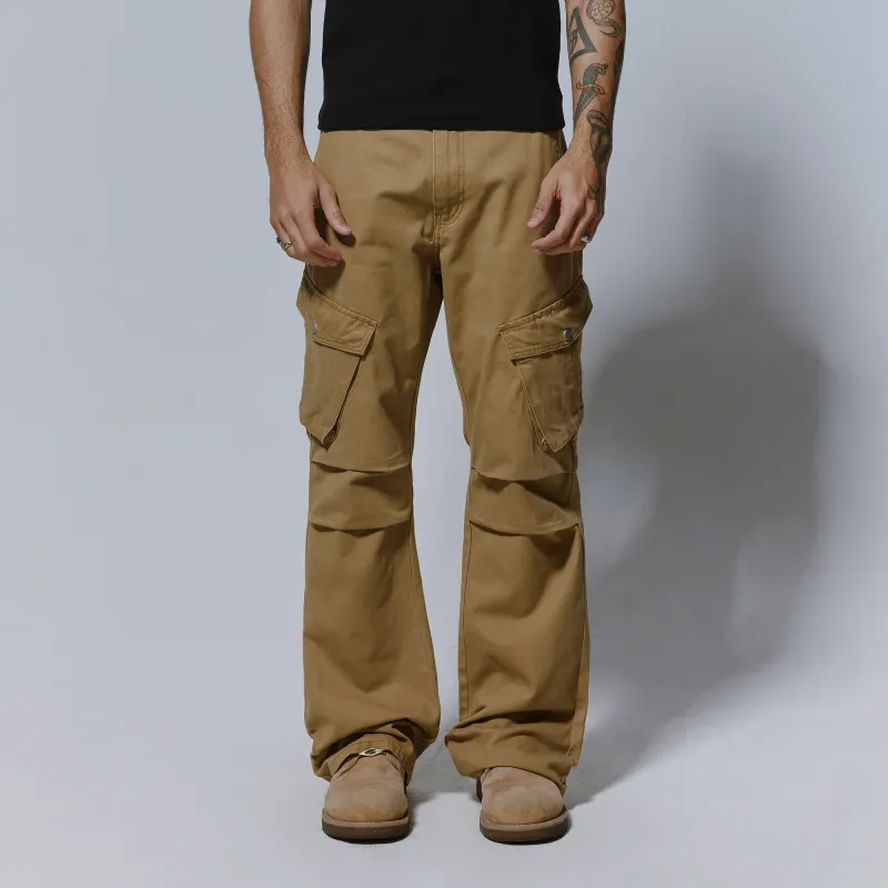PILOTDRAGON SS25 P&D Jeans Unisex Khaki-2