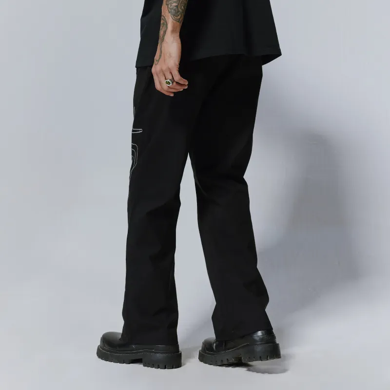 PILOTDRAGON SS25 P&D Casual Pants Unisex Black-5