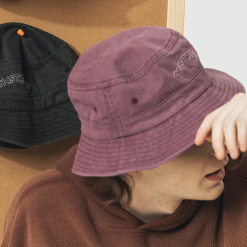 714STREET 100% Cotton Bucket Hats Unisex-9