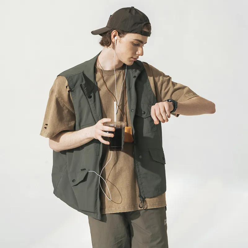 714STREET Outdoor Collection Vest Unisex-13