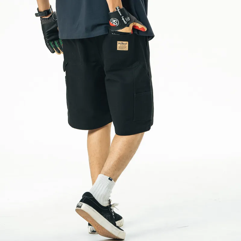 714STREET Summer Cargo Shorts Unisex-7