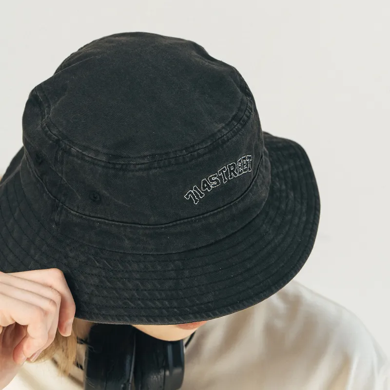 714STREET 100% Cotton Bucket Hats Unisex-3