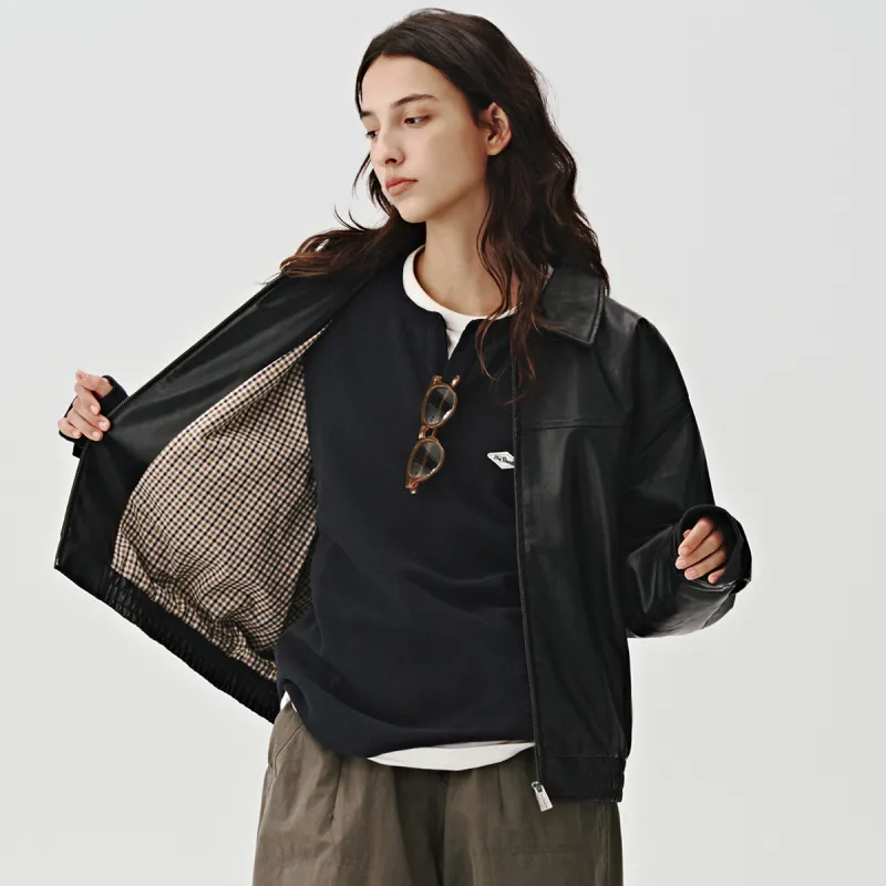 714STREET Leather Jacket Thickened Puffer Jacket Unisex-19