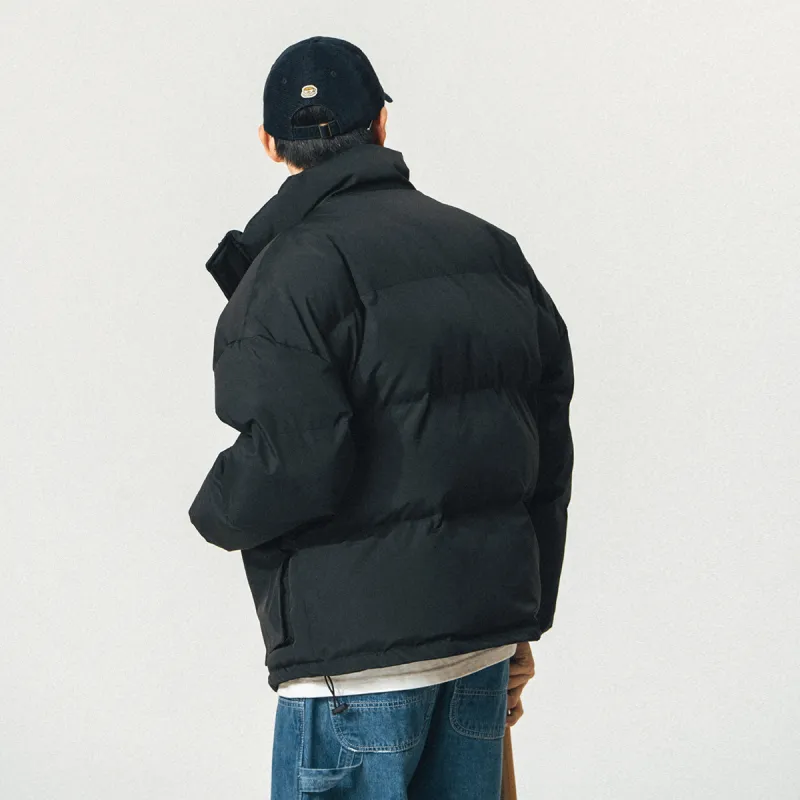 714STREET Puffer Jacket Unisex Black-7