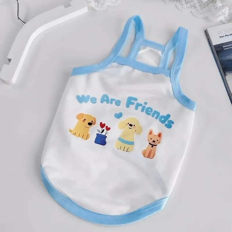 Kivet Store Good Friend Dog Print Camisole-3