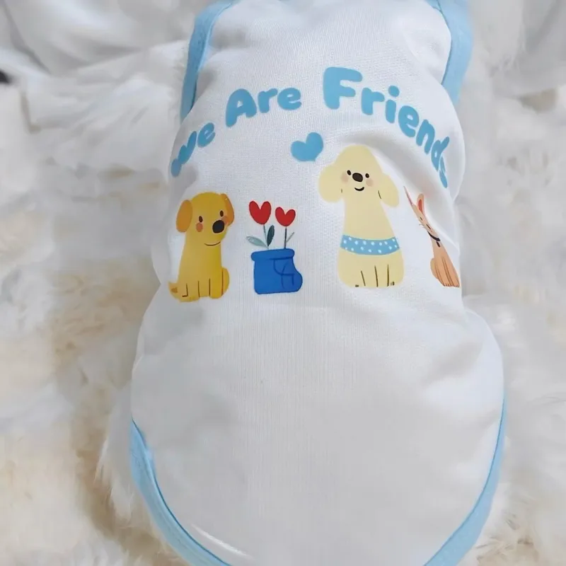 Kivet Store Good Friend Dog Print Camisole-4