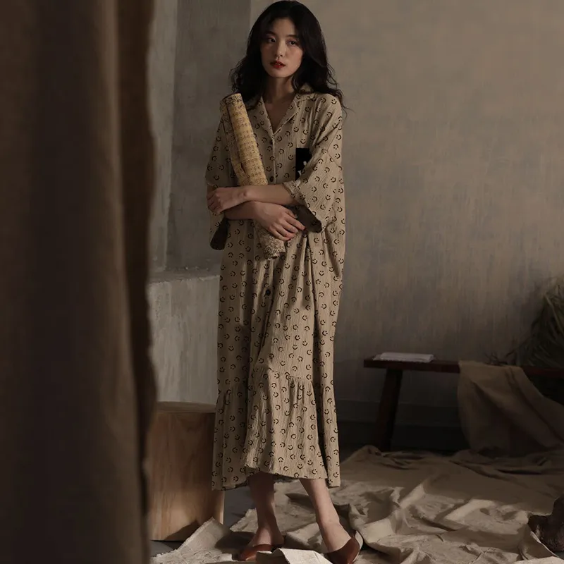 Urban Beauty Nightgown Women's Linen-1