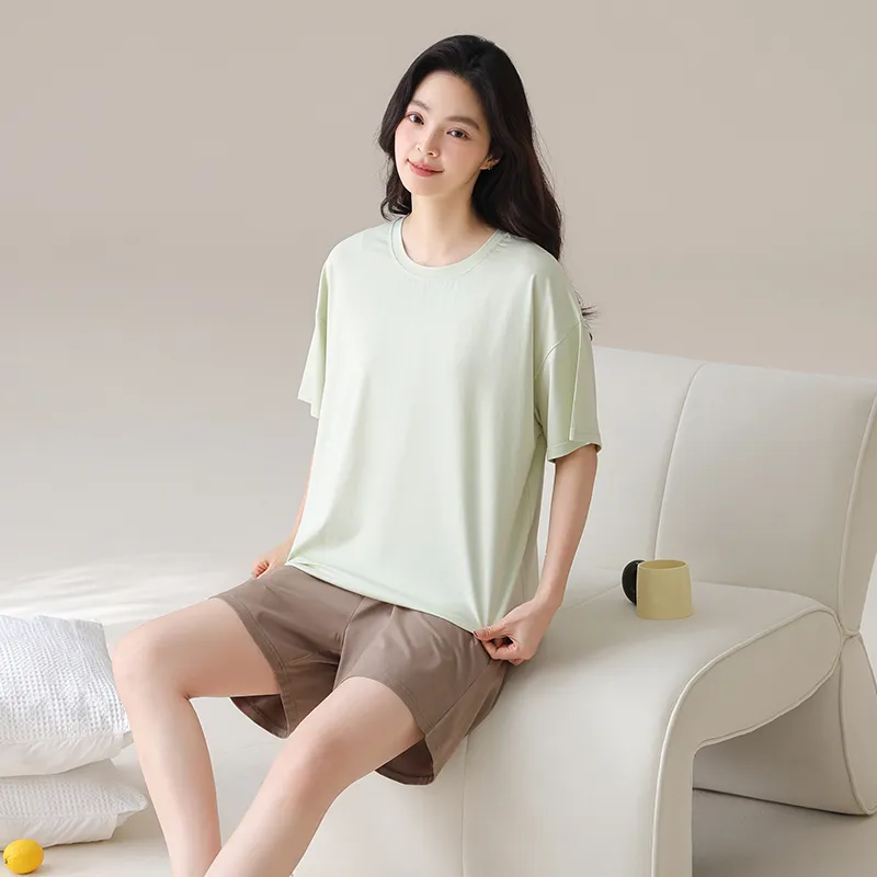 Urban Beauty Pajama Set Women's Fruit Green-4
