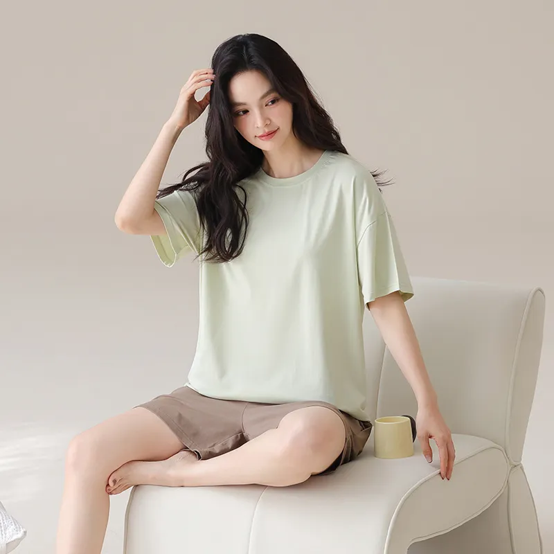 Urban Beauty Pajama Set Women's Fruit Green-3