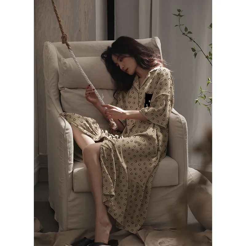 Urban Beauty Nightgown Women's Linen-4