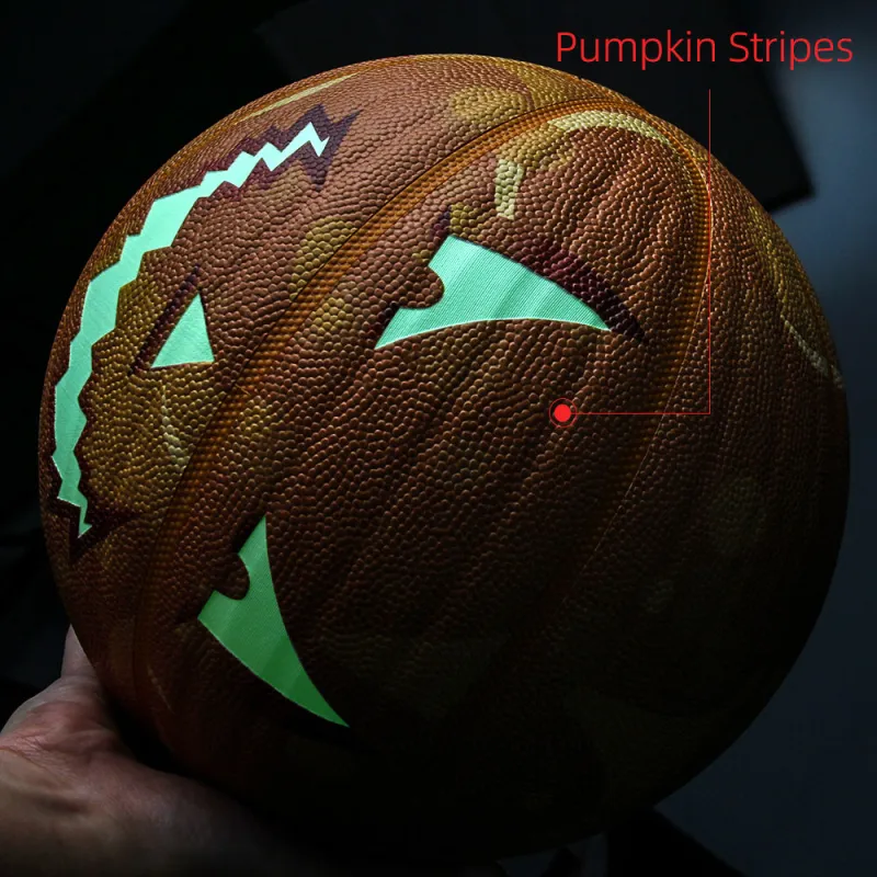 AMYUP PU Basketball Size 7 Street Glow in The Dark Unisex-2