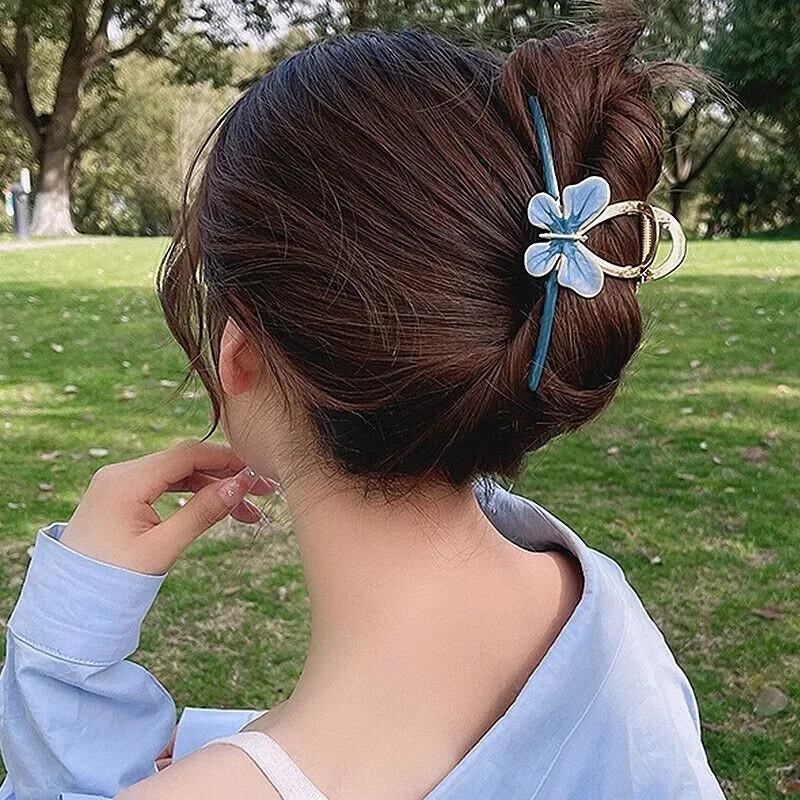 Enchanting Cat Alloy Hair Clips Women's-12