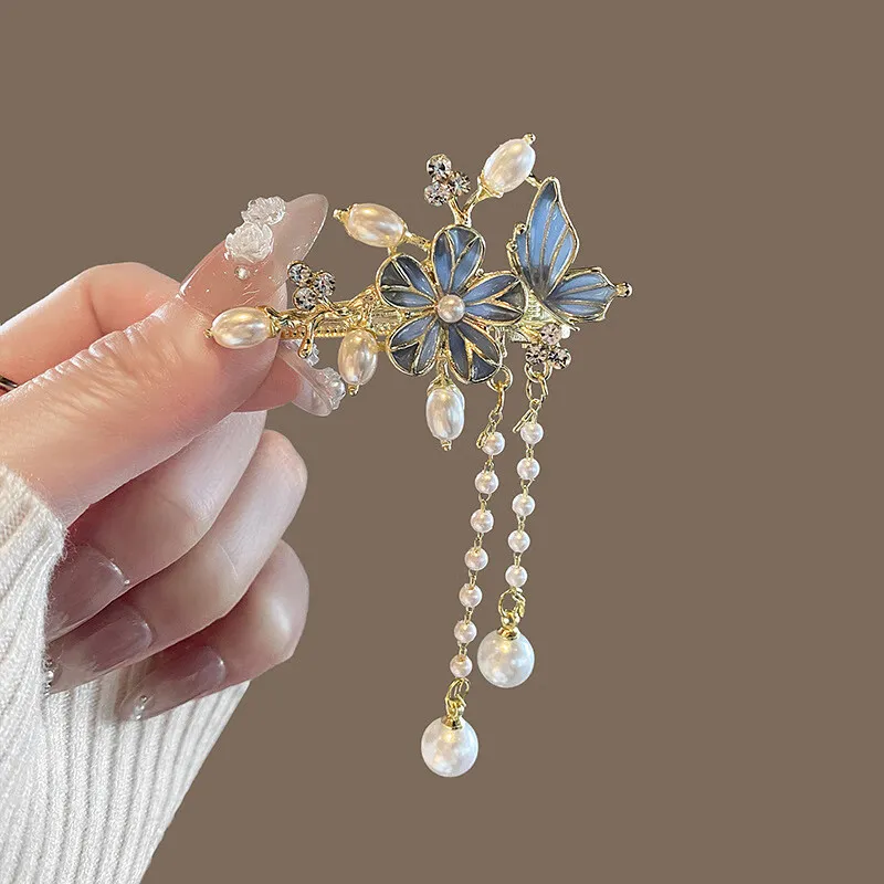 Enchanting Cat Alloy Hair Clips Women's-5