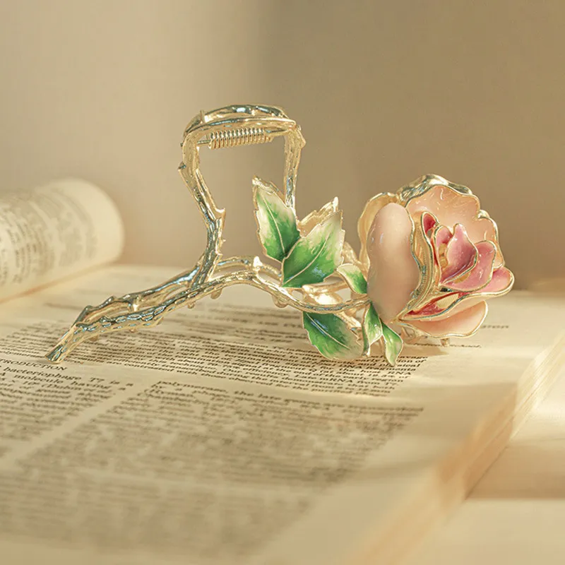Enchanting Cat Alloy Hair Clips Women's-3